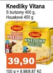 COOP DISKONT Knedlíky Vitana nabídka