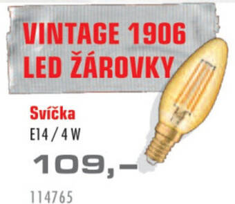 Uni Hobby Svíčka E14 / 4W nabídka