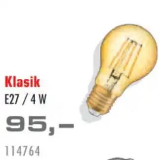 Uni Hobby Klasik E27/ 4W nabídka
