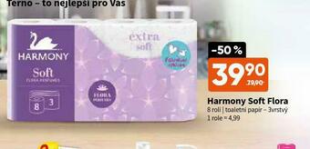 Terno Harmony soft flora toaletní papír nabídka