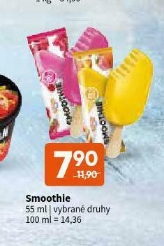 Terno Smoothie nabídka