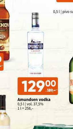 Terno Amundsen vodka nabídka