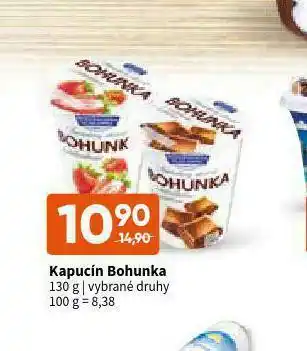 Terno Kapucín bohunka nabídka