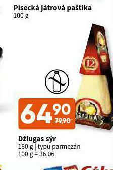 Terno Džiugas sýr nabídka