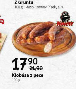 Klobása z pece