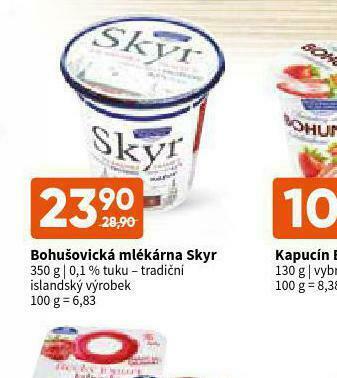 Terno Bohušovická mlékárna skyr nabídka