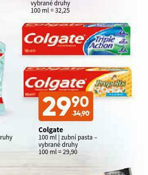 Terno Colgate zubní pasta nabídka