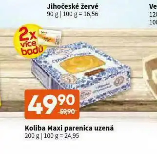 Terno Koliba maxi parenica uzená nabídka