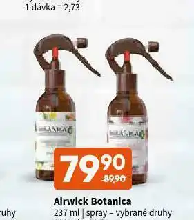 Terno Airwick botanica spray nabídka
