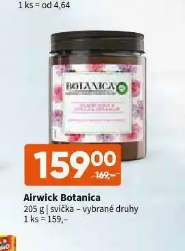 Terno Airwick botanica svíčka nabídka