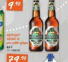 Terno Pivo radegast rázná 10 nabídka