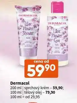 Terno Dermacol tělový olej nabídka