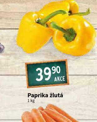 Terno Paprika žlutá nabídka