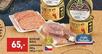 Globus Vepřové maso polokonzerva nabídka