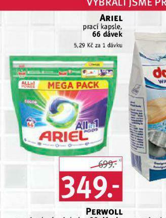 Rossmann Ariel prací kapsle nabídka