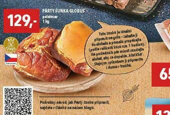 Globus Párty šunka nabídka