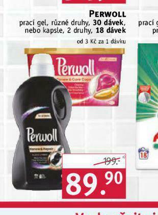 Rossmann Perwoll speciální prací prostředek nabídka