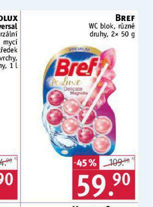 Rossmann Bref wc blok nabídka