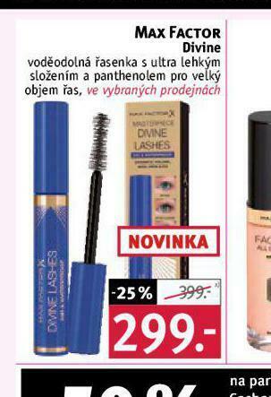 Rossmann Max factor řasenka nabídka