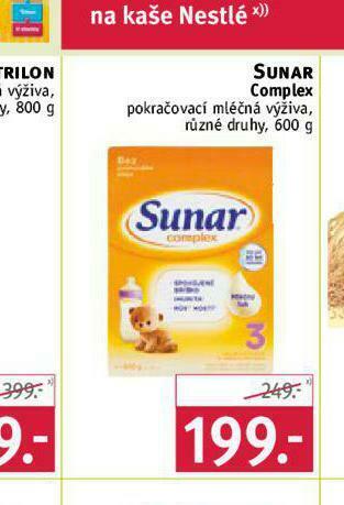 Rossmann Sunar complex nabídka