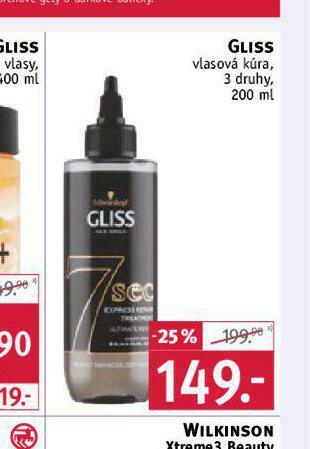 Rossmann Gliss vlasová kúra nabídka