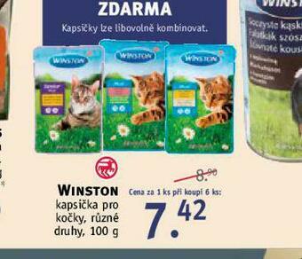 Rossmann Winston kapsičky pro kočky nabídka