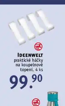 Praktické háčky na koupelnové topení