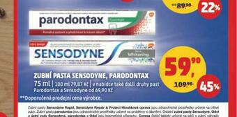 Penny Market Sensodyne zubní pasta nabídka