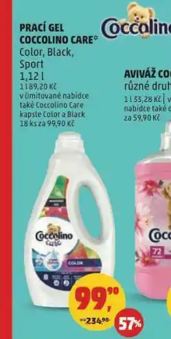 Coccolino care prací gel