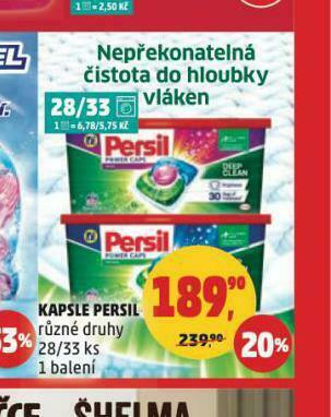 Penny Market Persil kapsle nabídka