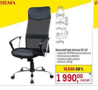 Makro Kancelářské křeslo nabídka