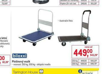 Makro Plošinový vozík nabídka