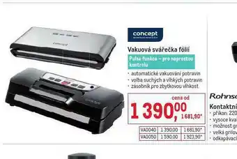 Vakuová svářečka fólií