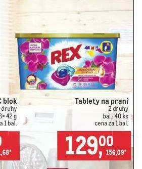 Makro Rex tablety na praní nabídka
