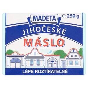 Tesco Madeta jihočeské máslo 250g nabídka