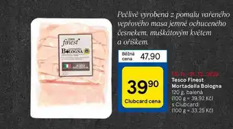 Tesco Tesco finest mortadella bologna 120 g nabídka