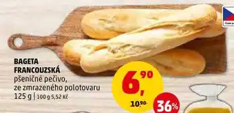 Penny Market Bageta francouzská 120g nabídka