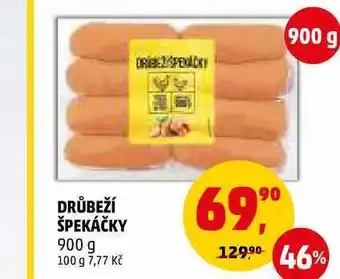 Penny Market Drůbeží špekáčky, 900 g nabídka