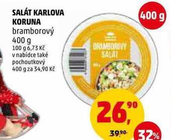 Penny Market Salát karlova koruna bramborový, 400 g nabídka