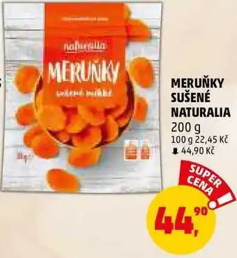 Penny Market Meruňky sušené naturalia, 200 g nabídka