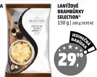 Penny Market Lanýžové brambůrky selection, 150 g nabídka