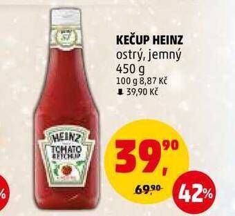 Penny Market Kečup heinz ostrý, jemný, 450 g nabídka