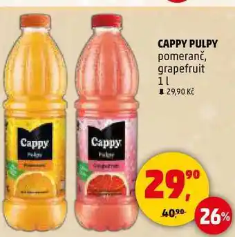 Penny Market Cappy pulpy pomeranč, 1 l nabídka