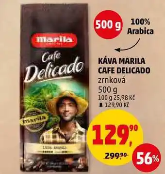 Penny Market Káva marila cafe delicado zrnková, 500 g nabídka