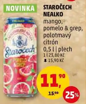 Penny Market Staročech nealko mango, 0,5 l nabídka