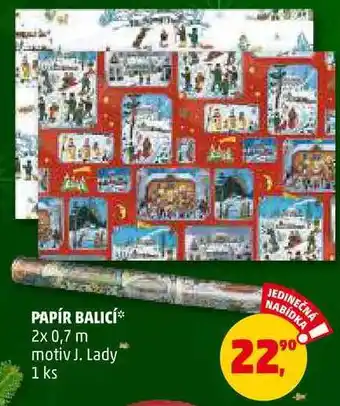 Penny Market Papír balicí, 1 ks nabídka