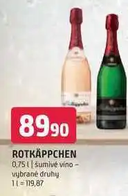 Terno Rotkäppchen 0,75 l nabídka