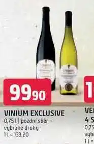 Terno Vinium exclusive 0,75 l nabídka