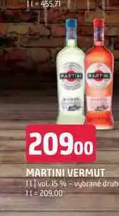 Terno Martini vermut 1 l nabídka
