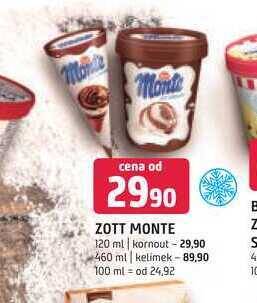Terno Zott monte 120 ml kornout nabídka